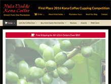 Tablet Screenshot of huladaddy.com